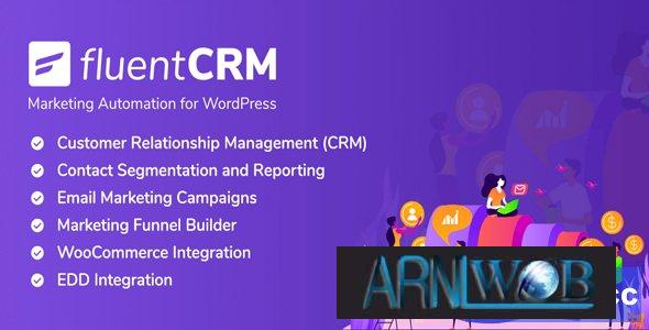 Marketing Automation Tool FluentCRM Version 2960 for WordPress