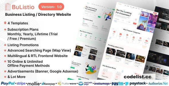 Introducing Bulistio A Subscription Based Business Directory Website