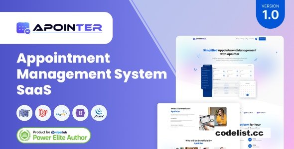 Apointer v10 Complete SaaS Solution for Efficient Appointment Management