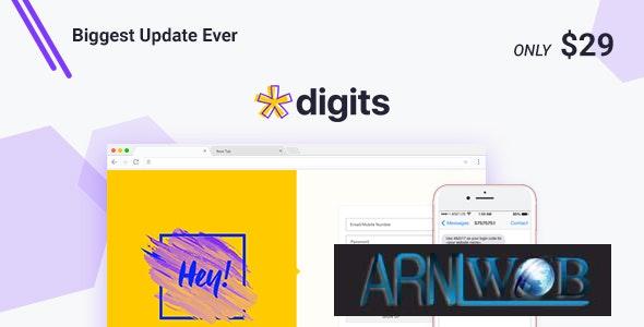 Digits v9002 Simplified Mobile Number Signup and Login for WordPress