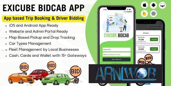 Exicube BidCab App Version 350 Features Updates and Benefits