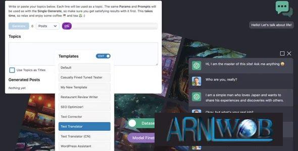 AI Engine Pro v344 Next Level ChatGPT Chatbot GPT Content Creation