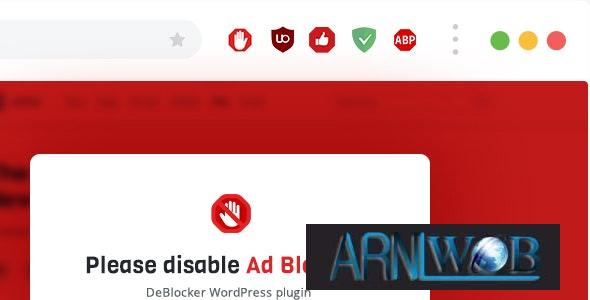 DeBlocker 3412 Effective Anti AdBlock Solution for WordPress Sites
