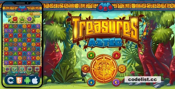 Discover Treasure Aztec An HTML5 Adventure Game Created with Construct