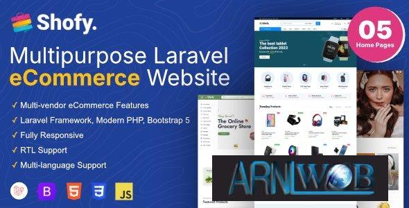 Shofy v112 Nulled Laravel eCommerce Multivendor Marketplace Platform