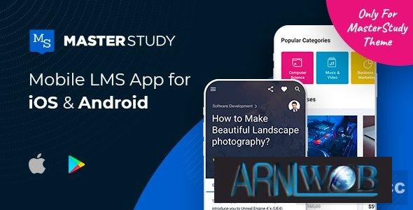 MasterStudy LMS Mobile App Version 228 Flutter for iOS and