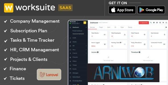Worksuite SaaS v540 Comprehensive Project Management System Cracked Version