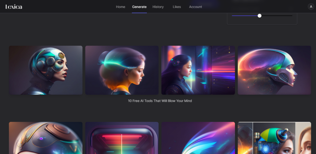 LEXICA - Free 10 AI Tools