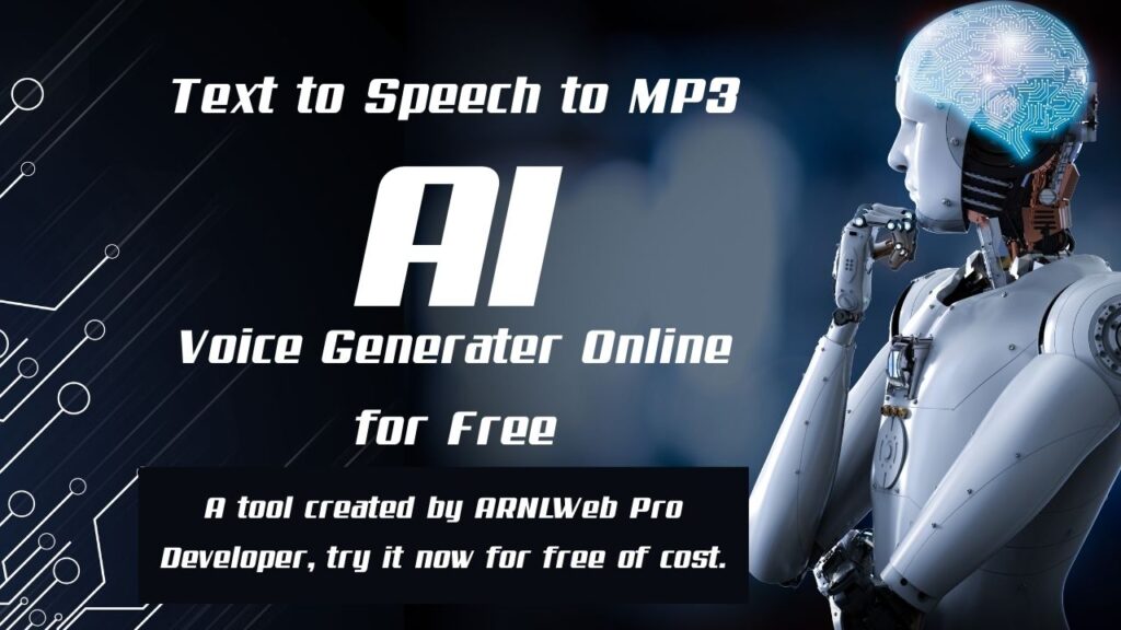 Text to Speech to MP3 - AI Voice Generate Online for Free