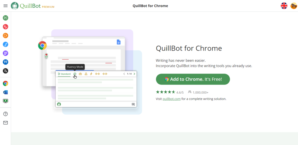 Quillbot Interface