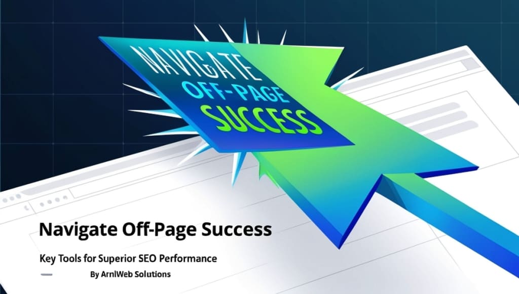 Navigate Off-Page Success: Key Tools for Superior SEO Performance by ARNLWEB SOLUTIONS.