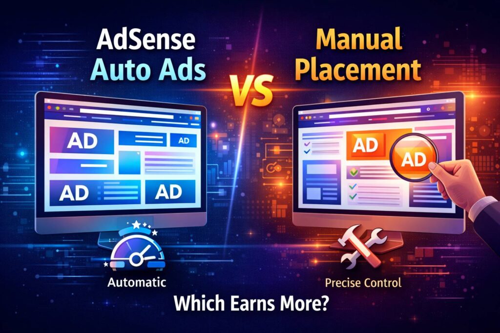 AdSense Auto Ads vs Manual Placement