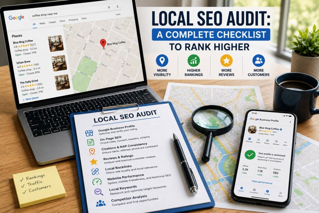Local SEO Audit: A Complete Checklist to Rank Higher (2026)